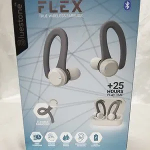 Bluestone Headphones Flex Tru Wireless Earbuds 25 Hours Playtime Flexible Earhooks Brand New Box Poshmark